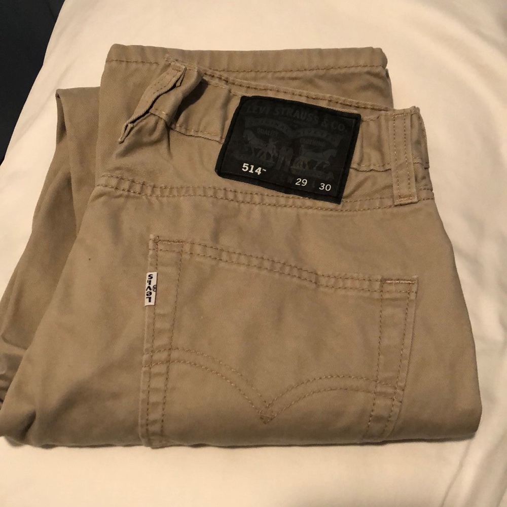 Levi’s 514 slim straight fit men’s 29X30 twill pants  / jeans